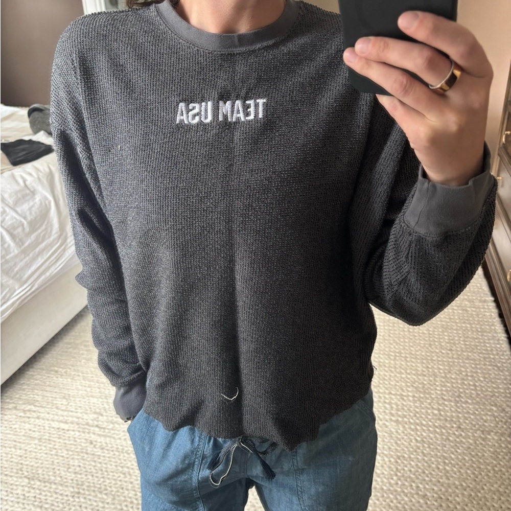 Nike Gray Long Sleeve Tee